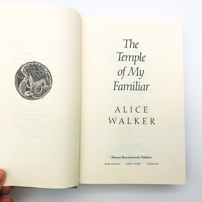 The Temple Of My Familiar Hardcover Alice Walker 1989 Marriage Love Betrayal 7