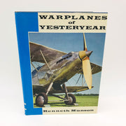 War Planes Of Yesteryear Hardcover Kenneth Munson 1966 WW1 WW2 Fighter Planes 1