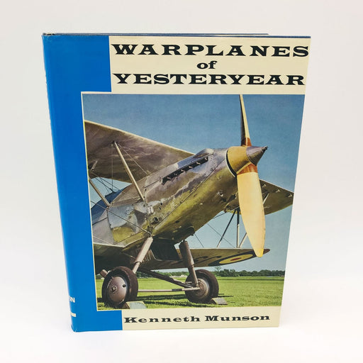 War Planes Of Yesteryear Hardcover Kenneth Munson 1966 WW1 WW2 Fighter Planes 1