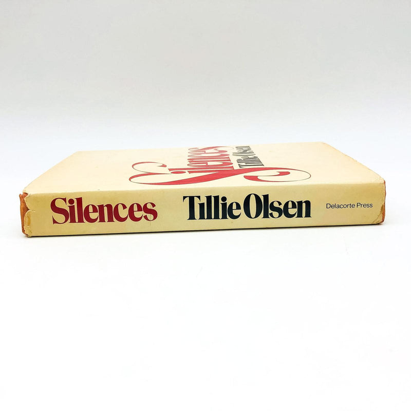 Silences Hardcover Tillie Olsen 1978 Women Studies Literature Discrimination 3