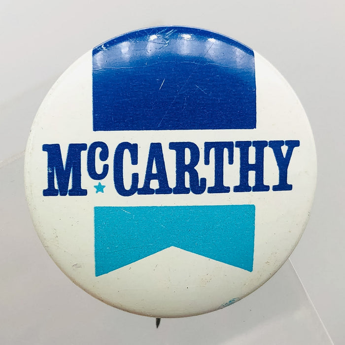 McCarthy Button Pin 1.31" Vintage Political Campaign US Senator Eugene E. Horn 3