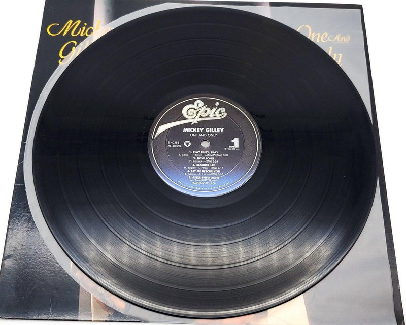 Mickey Gilley One And Only 33 RPM LP Record Epic 1986 FE 40353 5