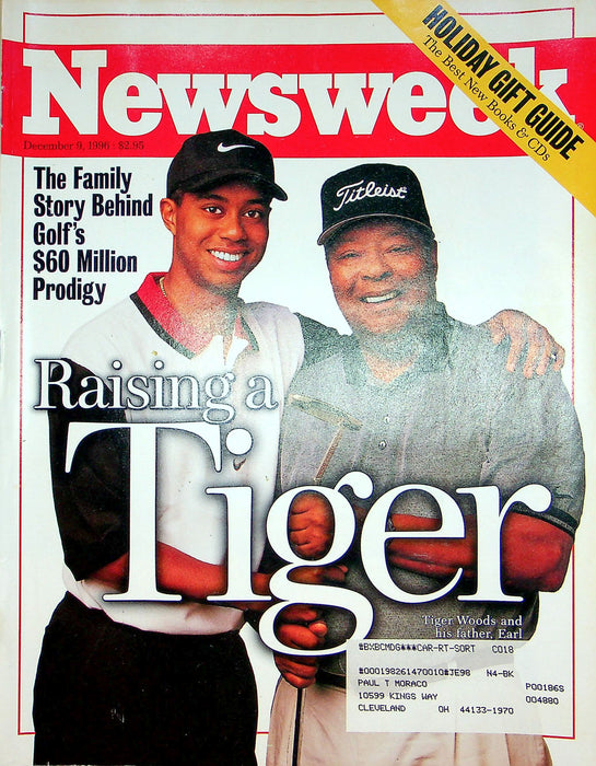 Newsweek Magazine December 9 1996 Tiger Woods Golf Prodigy Family History