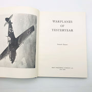 War Planes Of Yesteryear Hardcover Kenneth Munson 1966 WW1 WW2 Fighter Planes 7