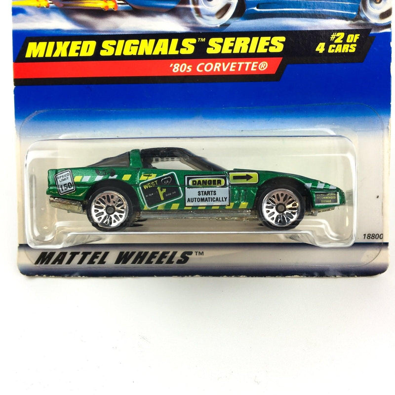 Hot Wheels 1998 '80s Corvette Mixed Signals #2 of 4 # 734 1:64 2