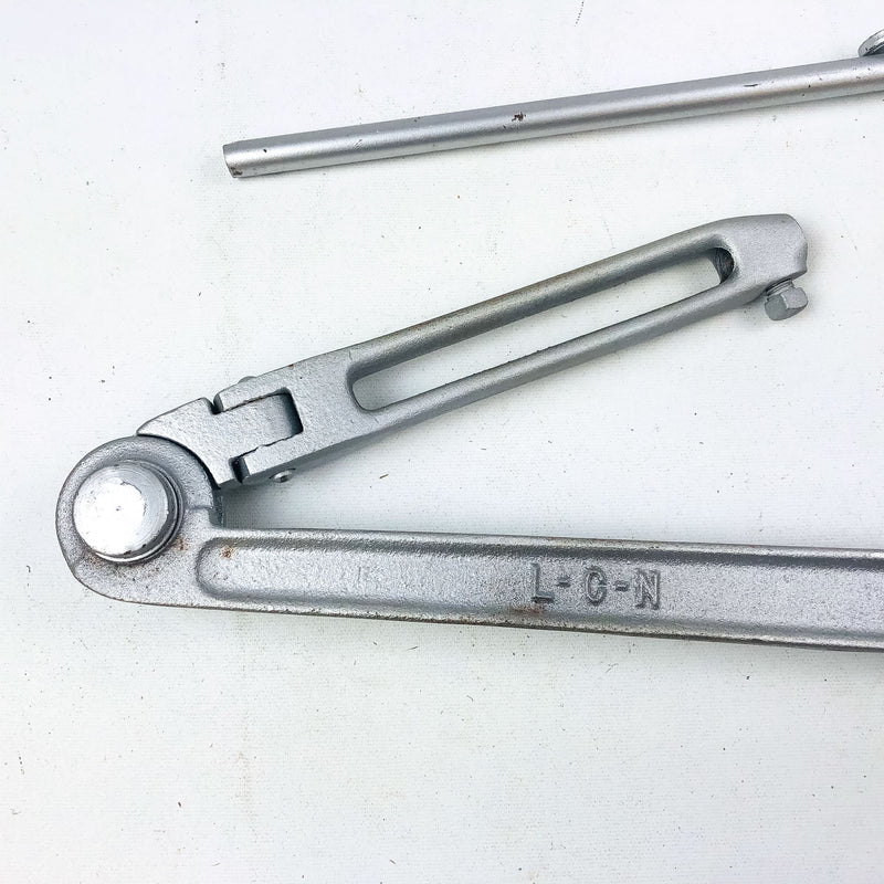 LCN Size E Potbelly Closer Arm HO90 NH ALUM Hold Open 90 Non-Handed Aluminum