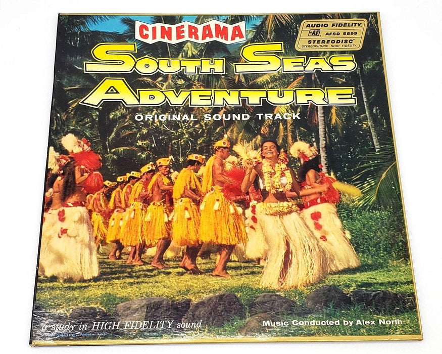 Cinerama Orchestra South Seas Adventure 33 RPM LP Record Audio Fidelity 1958 1