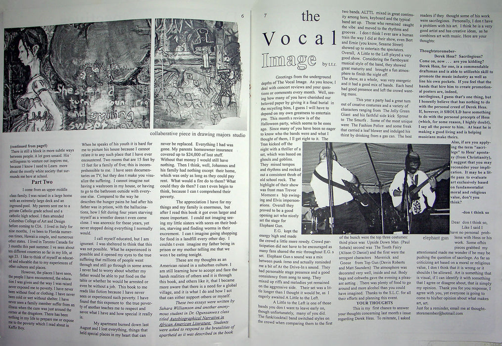 This End Up Magazine Dec 2000 Cleveland Institute Of Art Tran Old School Rock