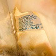 Main Joy Limited Santa Claus 12" Tree Topper Christmas Fur Rose Gold Elegant 9