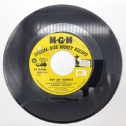 Connie Francis Why Say Goodbye 45 RPM Single Record MGM 1968 K13923 PROMO 2