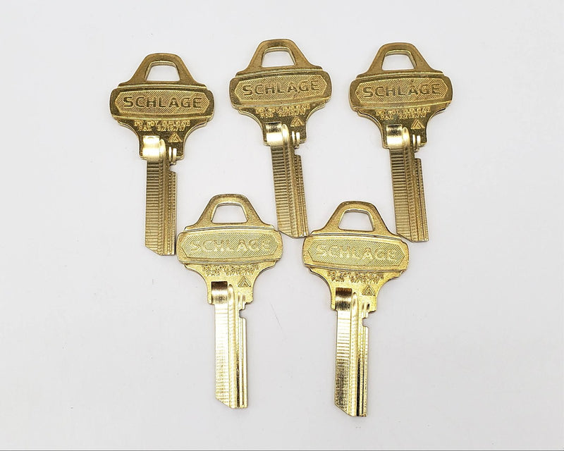 5x Schlage Everest 35-007 C134 Key Blanks Nickel Silver 6 Pin NOS 3