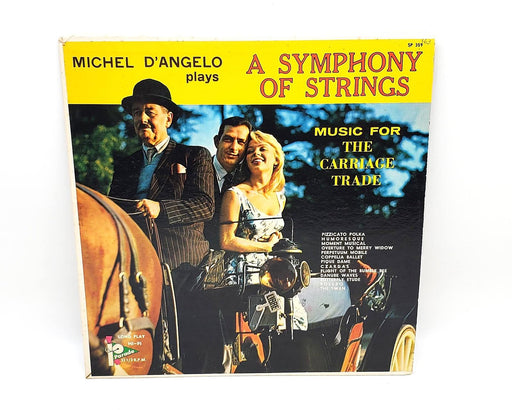 Michel D'Angelo And Orchestra Plays A Symphony Of Strings 33 LP Record Parade 1