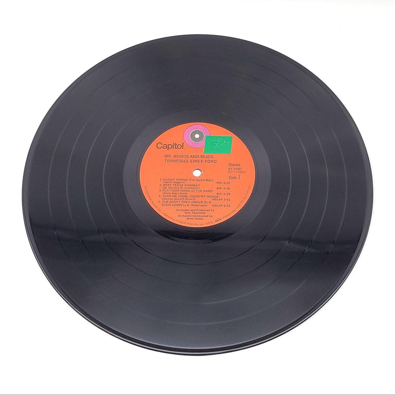 Tennessee Ernie Ford Mr. Words And Music LP Record Capitol Records 1972 ST-11001 5