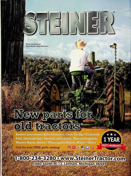 Farm Collector Magazine October 2020 Vol 23 # 3 Old Iron Legacy