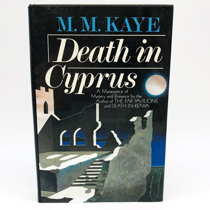 Death in Cyprus Hardcover M M Kaye 1984 1st US Edition Cruise Ship Murder 1