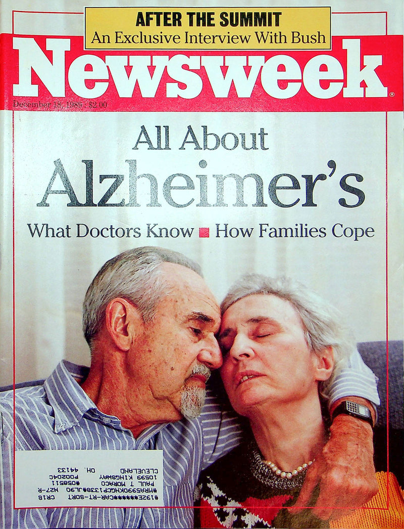 Newsweek Magazine December 18 1989 George Shultz Mikhail Gorbachev Ivan Boesky