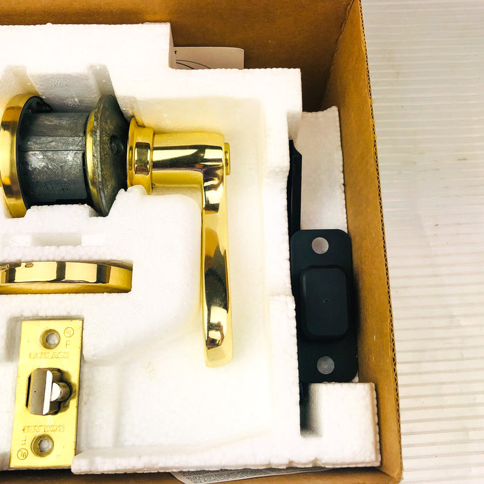 Schlage 570480 Privacy Locking Latch Lever S40D FLA 605 Right Hand New Old Stock