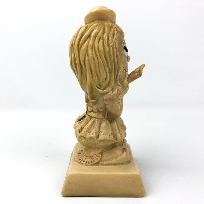 R & W Berries Figurine Little Girl in Dress Guess Who I Like Statue 4