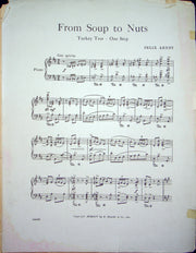 Sheet Music Cecile Waltz Frank W McKee 1914 G Ricordi and Company Pianoforte 3