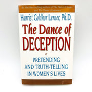 The Dance Of Deception Hardcover Harriet Goldhor Lerner PHD 1993 Women Psych 1