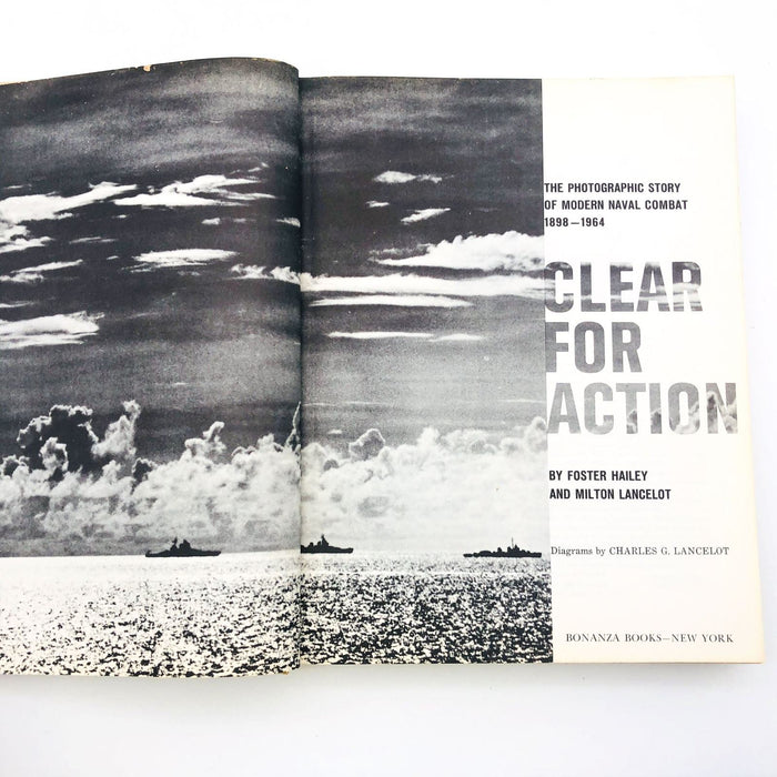 Clear For Action Hardcove Foster Hailey Milton Lancelot 1964 Modern Naval Combat 9