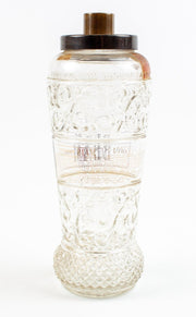 Vintage Rare Bonded Beam Clear Decanter - Crystal Glass Bonded 2