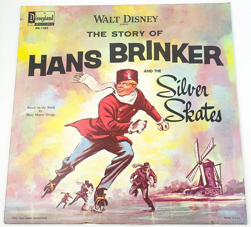 Walt Disney The Story Of Hans Brinker & the Silver Skates Record 33 Disney 1969 1