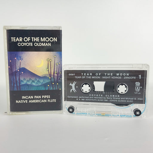 Tear of the Moon Coyote Oldman – Incan Pan Pipes Cassette Native Flute 1