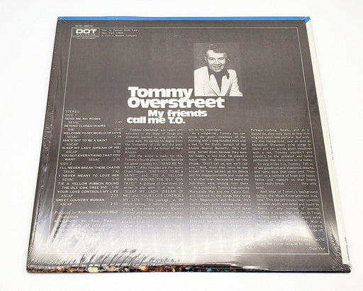Tommy Overstreet My Friends Call Me T.O. 33 RPM LP Record Dot Records 1973 2