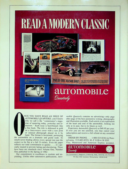 Special Interest Autos 1920-1970 Collector Cars Magazine February 1989 Auburn