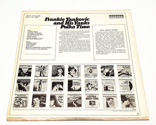 Frankie Yankovic And His Yanks Polka Time 33 RPM LP Record Harmony 1966 2