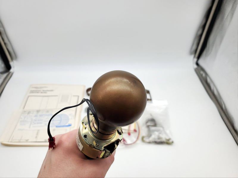 Yale Touch Code Door Knob Entry Lock 2150 Oiled Bronze 2-3/4" BS Missing PCs