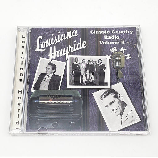 Louisiana Hayride Classic Country Radio Vol 4 Album CD Hank Snow, Faron Young 1