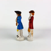 Occupied Japan Colonial Victorian Soldier Men w/ Instruments 5 Inches 4