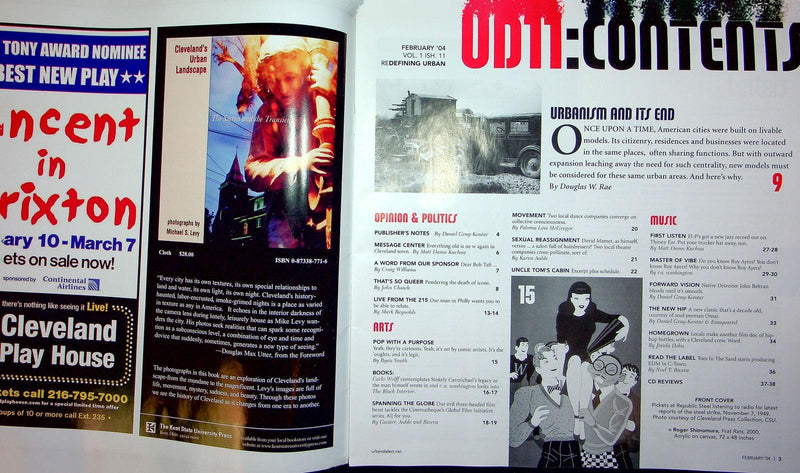 Urban Dialect Magazine February 2004 Toes In The Sand EDM Cleveland John Beltran