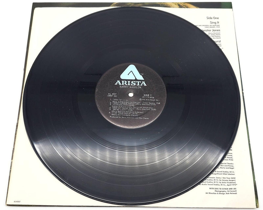 Barry Manilow Barry Manilow I 33 RPM LP Record Arista 1975 AL 4007 Copy 2 6