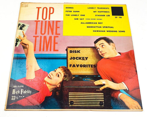 Top Tune Time 33 RPM LP Record Peter Gunn, Hawaiin Wedding Song 1