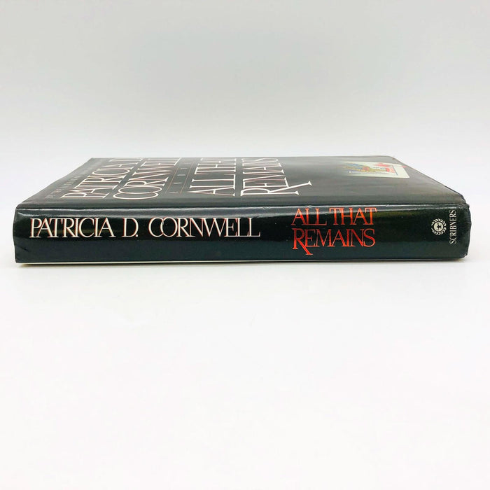 All That Remains Patricia D Cornwell Hardcover 1992 1st Edition Serial Killer 3