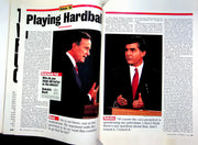 Newsweek Magazine October 3 1988 George Bush Michael Dukakis Presidential Debate 3