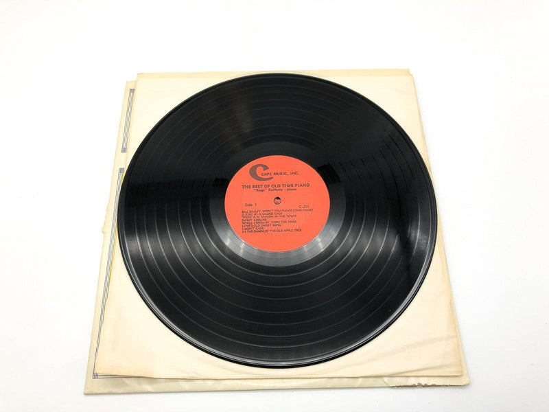Rags Rafferty The Best of Old Time Piano Record 33 RPM LP C-201 Cape Music 8
