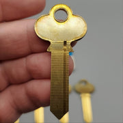 5x Corbin BX4-57D1 Key Blanks 57D1 Keyway Brass 6 Pin NOS 2