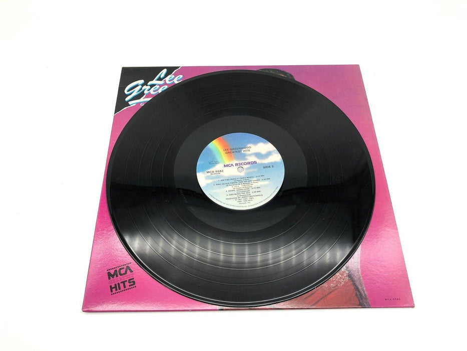 Lee Greenwood Greatest Hits Record 33 RPM LP MCA-5582 MCA Records 1985 6