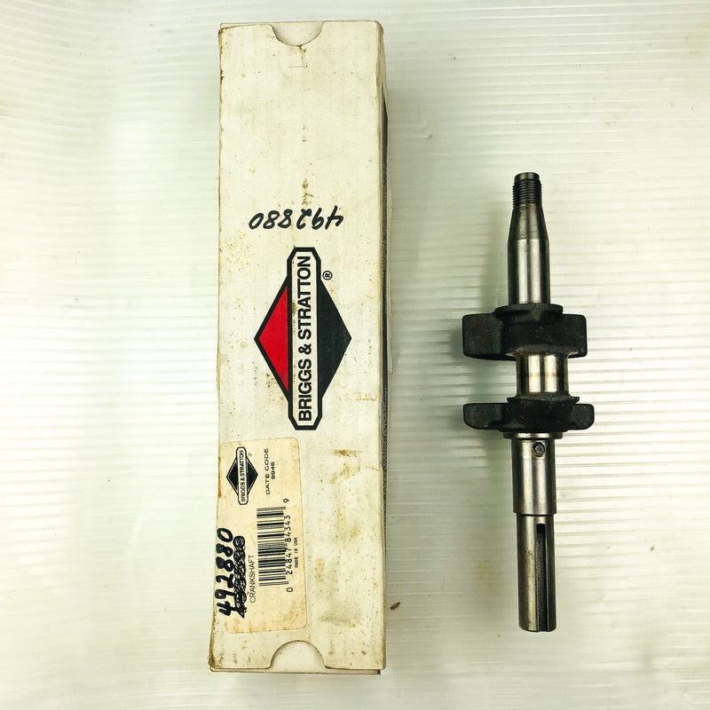 Briggs and Stratton 492880 Crankshaft for Lawn Mower Engine Genuine OEM New NOS