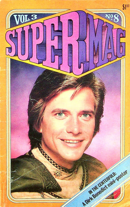 Supermag Magazine Vol 3 No 8 Dirk Benedict Battlestar Galactica TV No Poster