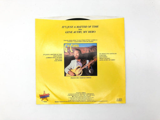 Glen Campbell It's Just A Matter of Time Record 45 Single 7-99600 Atlantic 1985 2