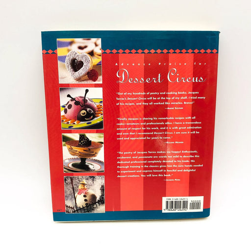 Dessert Circus Hardcover Jacques Torres 1998 Recipes Cookbook Baking 1st Edition 2