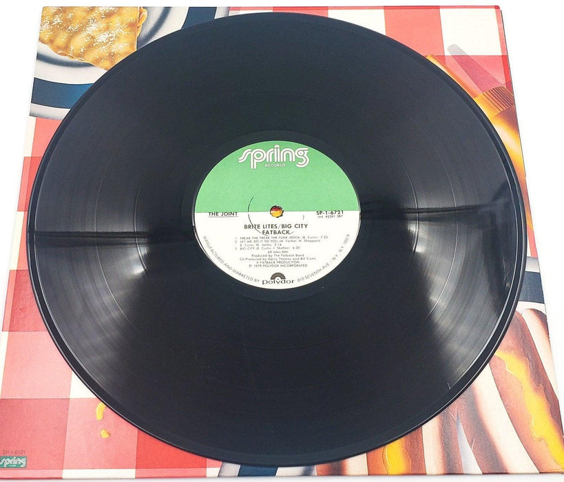 Fatback Brite Lites, Big City 33 RPM LP Record Spring Records 1979 6