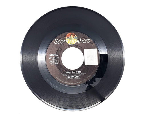 Survivor High On You 45 RPM Single Record Scotti Bros. Records 1985 ZS4-04685 1