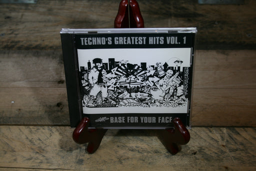 Various Techno's Greatest Hits Volume 1 Base for Your Face CD RARE 1