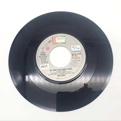 Dan Seals My Baby's Got Good Timing Single Record EMI 1984 P-B-8245 PROMO 2